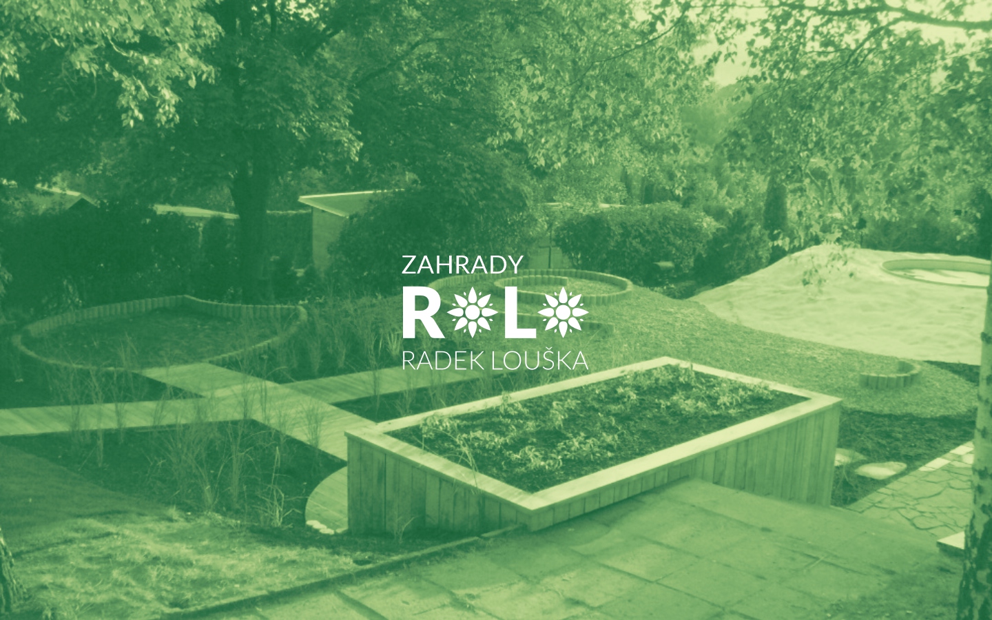 Logo Zahrady ROLO - Radek Lou�ka